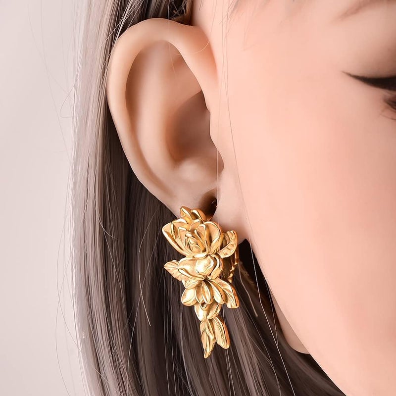Atomhole Store 2PCS Cool Ear Weights 316 Stainless Steel Ear Gauges Plugs Tunnels Hypoallergenic Ear Expander Stretchers Fashion Piercing Body Jewelry - Image 3